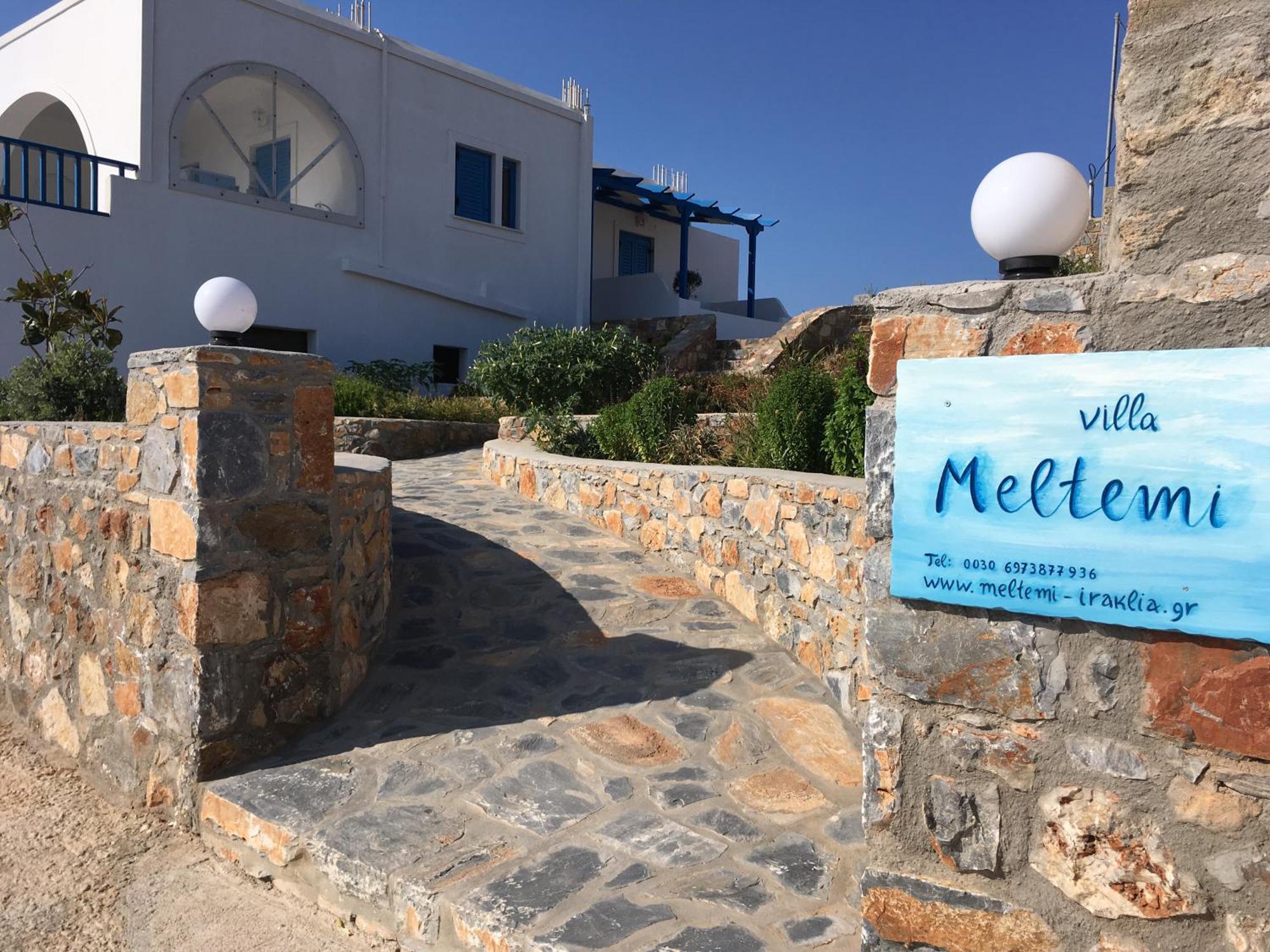 Meltemi Retreat Hotel Irakleia  Buitenkant foto
